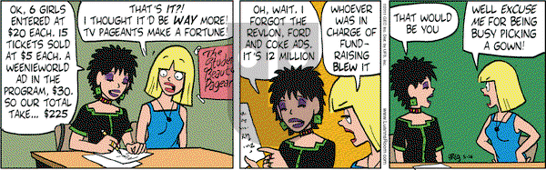 Luann on Monday May 16, 2011 Comic Strip