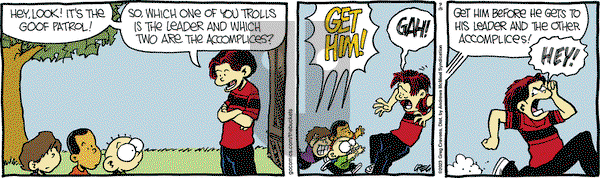 The Buckets - Friday September 15, 2023 Comic Strip