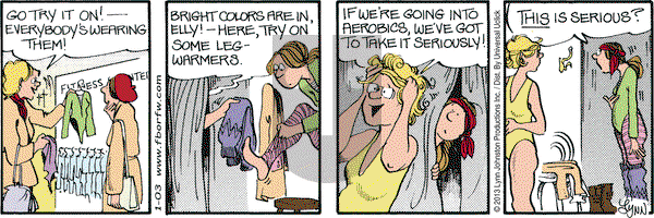 For Better or For Worse - Thursday January 3, 2013 Comic Strip