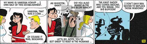 Rip Haywire on Friday January 12, 2018 Comic Strip