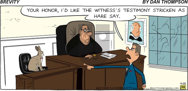 Brevity on Sunday April 10, 2016 Comic Strip