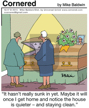Cornered on Saturday October 17, 2015 Comic Strip