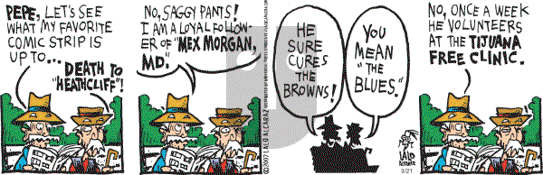 La Cucaracha on Sunday March 25, 2007 Comic Strip