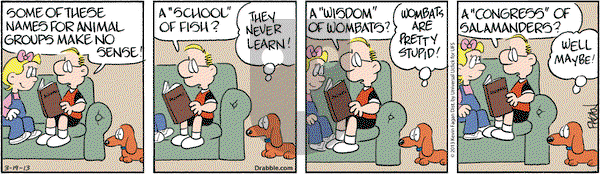 Drabble on Tuesday March 19, 2013 Comic Strip