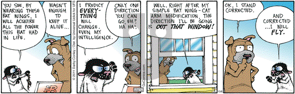 Get Fuzzy on Thursday October 6, 2011 Comic Strip