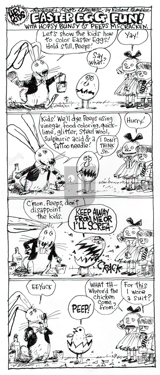 Richard's Poor Almanac on Monday March 28, 2016 Comic Strip