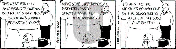 The Born Loser on Wednesday October 20, 2004 Comic Strip