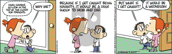 Baby Blues on Wednesday December 13, 2017 Comic Strip