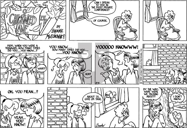 9 Chickweed Lane on Sunday October 16, 1994 Comic Strip