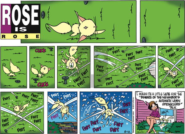 Rose is Rose on Sunday August 12, 2012 Comic Strip