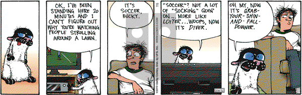 Get Fuzzy on Monday July 5, 2010 Comic Strip