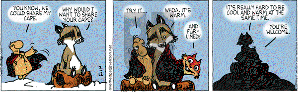 Over the Hedge on Saturday February 12, 2011 Comic Strip