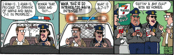 Monty on Tuesday April 8, 2014 Comic Strip