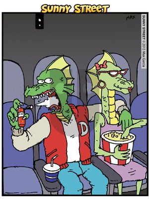 Sunny Street - Thursday November 14, 2013 Comic Strip
