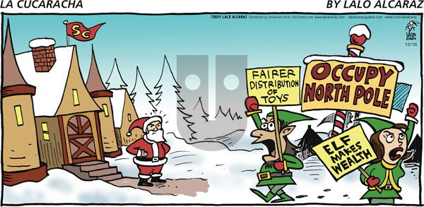 La Cucaracha on Sunday December 18, 2011 Comic Strip