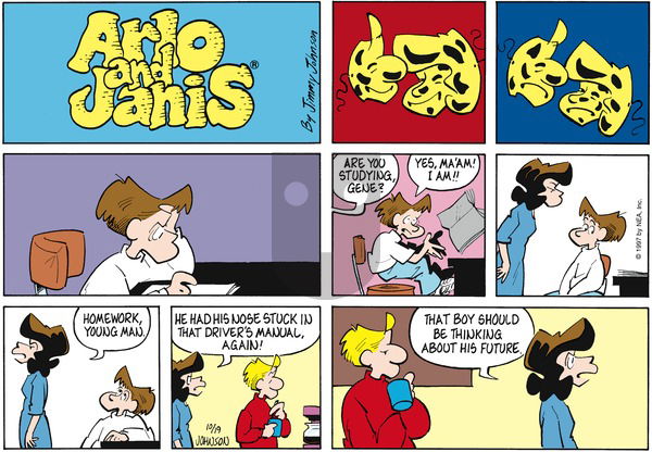 Arlo and Janis on Sunday October 19, 1997 Comic Strip