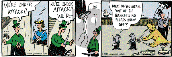 Overboard on Wednesday November 27, 2013 Comic Strip