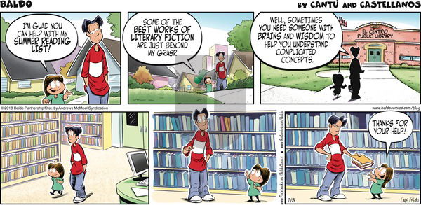 Baldo on Sunday July 8, 2018 Comic Strip