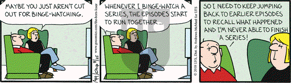 The Born Loser on Saturday August 25, 2018 Comic Strip