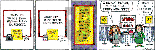 Cathy Classics on Monday March 24, 2003 Comic Strip