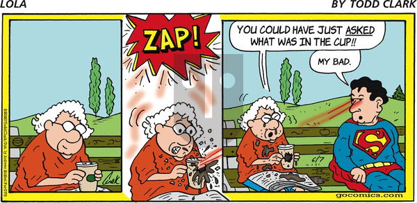 Lola on Sunday June 7, 2020 Comic Strip