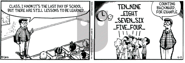 Grand Avenue on Friday June 8, 2007 Comic Strip