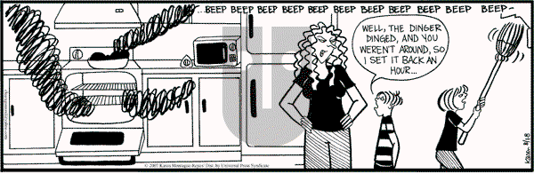 Clear Blue Water on Saturday August 18, 2007 Comic Strip