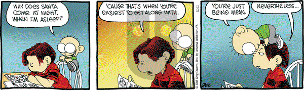 The Buckets on Friday December 18, 2015 Comic Strip