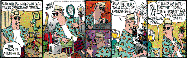 Monty on Monday December 17, 2012 Comic Strip
