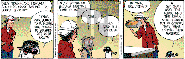 Get Fuzzy on Thursday June 22, 2006 Comic Strip