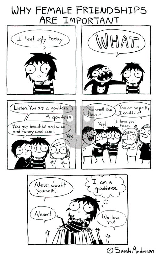 Sarah's Scribbles - Saturday October 17, 2015 Comic Strip