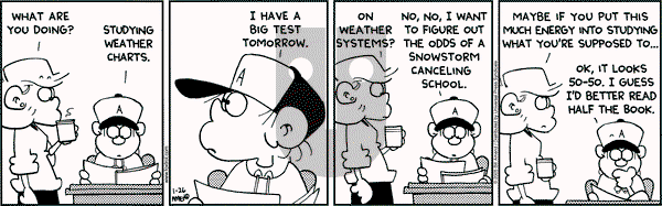 FoxTrot on Wednesday January 26, 2005 Comic Strip