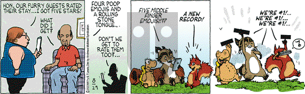 Over the Hedge on Saturday August 29, 2020 Comic Strip