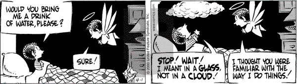 Rose is Rose on Saturday April 1, 2000 Comic Strip