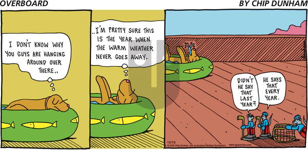 Overboard on Sunday October 18, 2020 Comic Strip