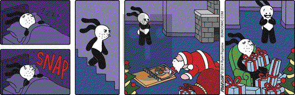 Buni on Monday December 22, 2014 Comic Strip