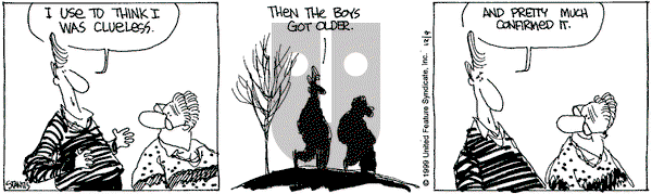 The Buckets on Thursday December 9, 1999 Comic Strip