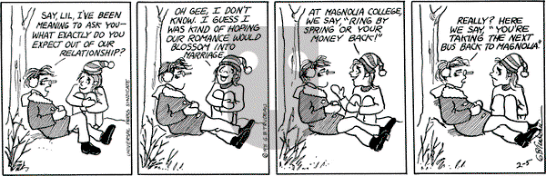 Doonesbury on Friday February 5, 1971 Comic Strip