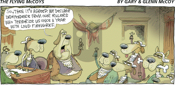 The Flying McCoys on Sunday July 3, 2011 Comic Strip