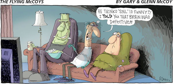 The Flying McCoys on Sunday June 3, 2012 Comic Strip