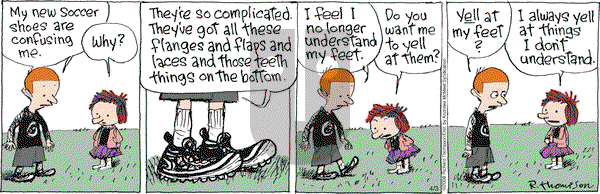 Cul de Sac on Tuesday April 3, 2018 Comic Strip