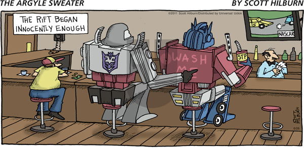 The Argyle Sweater on Sunday June 26, 2011 Comic Strip