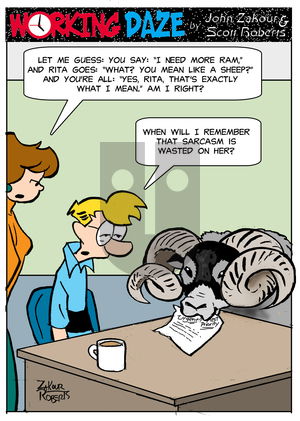 Working Daze on Friday October 3, 2025 Comic Strip