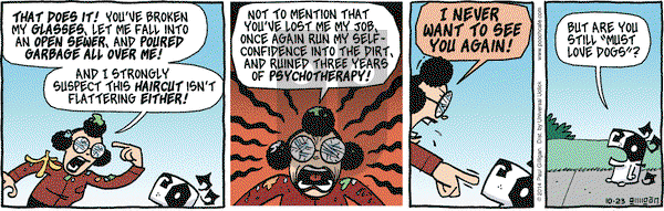 Pooch Cafe on Thursday October 23, 2014 Comic Strip