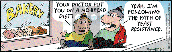 Frank and Ernest on Saturday March 3, 2012 Comic Strip