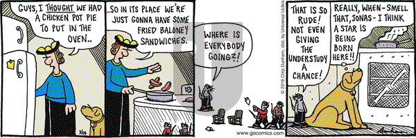 Overboard on Monday March 14, 2016 Comic Strip
