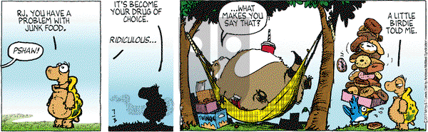 Over the Hedge on Monday July 3, 2017 Comic Strip