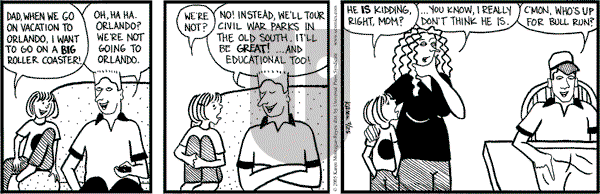 Clear Blue Water on Monday July 25, 2005 Comic Strip