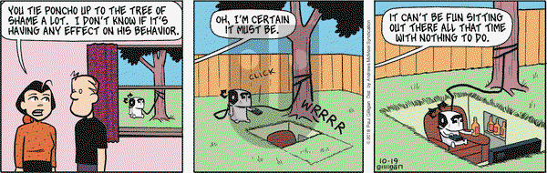 Pooch Cafe on Friday October 19, 2018 Comic Strip