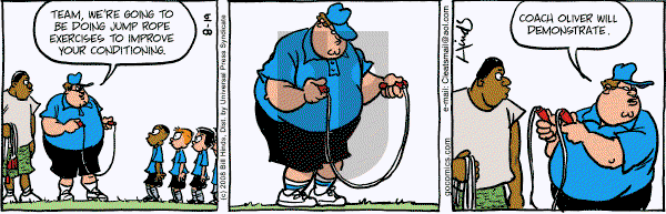 Cleats - Tuesday August 19, 2008 Comic Strip